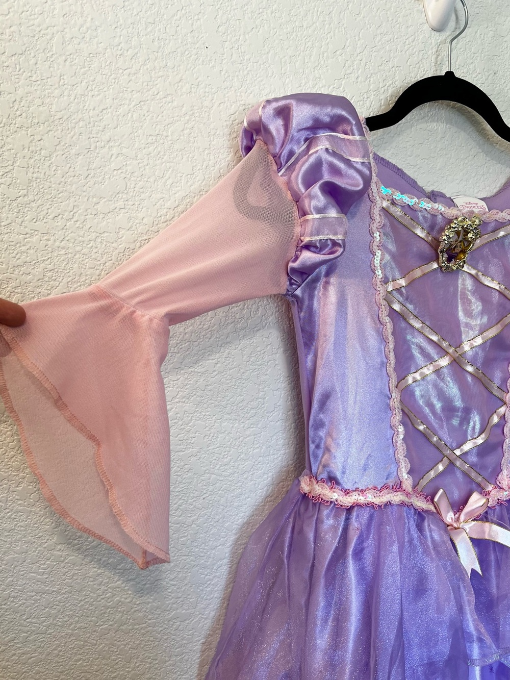 Disney Princess Rapunzel Dress- Size M (7/8) - Picture 5 of 8